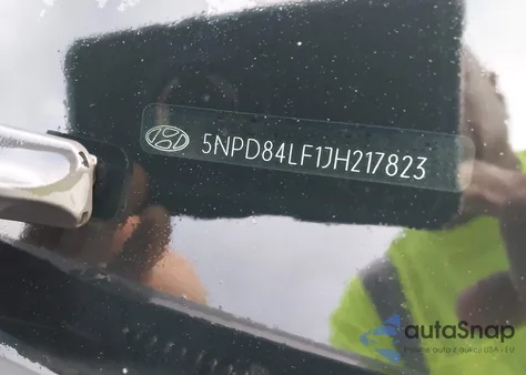 2018 Hyundai Elantra Sel из США, поврежденный, VIN 5NPD84LF1JH217823